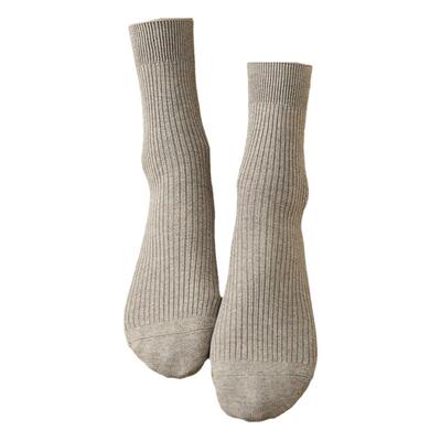 无骨缝头秋冬款双针吸汗防臭袜子