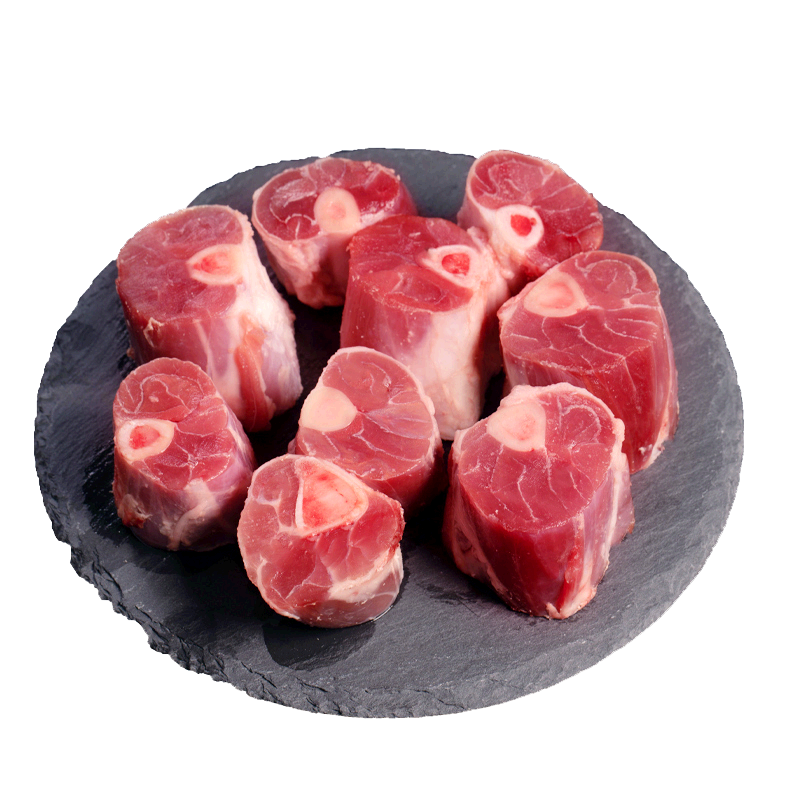 草原散養(yǎng)乳羔羊羊腱子5斤新鮮羊前腱羊前腿燒烤羊肉生羊腿食材