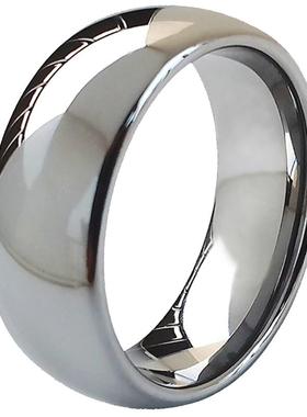 圣骑士男钨钢时尚镜面抛光戒指
