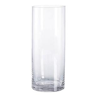 养大号龟背竹专用花瓶大口径插花花器宽口透明玻璃水培器皿花盆