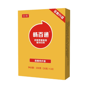 畅百通低聚果糖蜜露植物饮料高膳食纤维健康养生食品佳姚官方正品