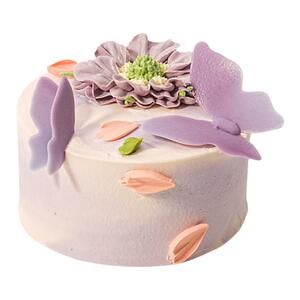 派悦坊生日小蛋糕蝴蝶荔枝动物奶油小甜品纪念日同城配送北京上海