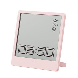 青萍蓝牙小钟多功能时间管理计时器闹钟桌面电子时钟温湿度监测