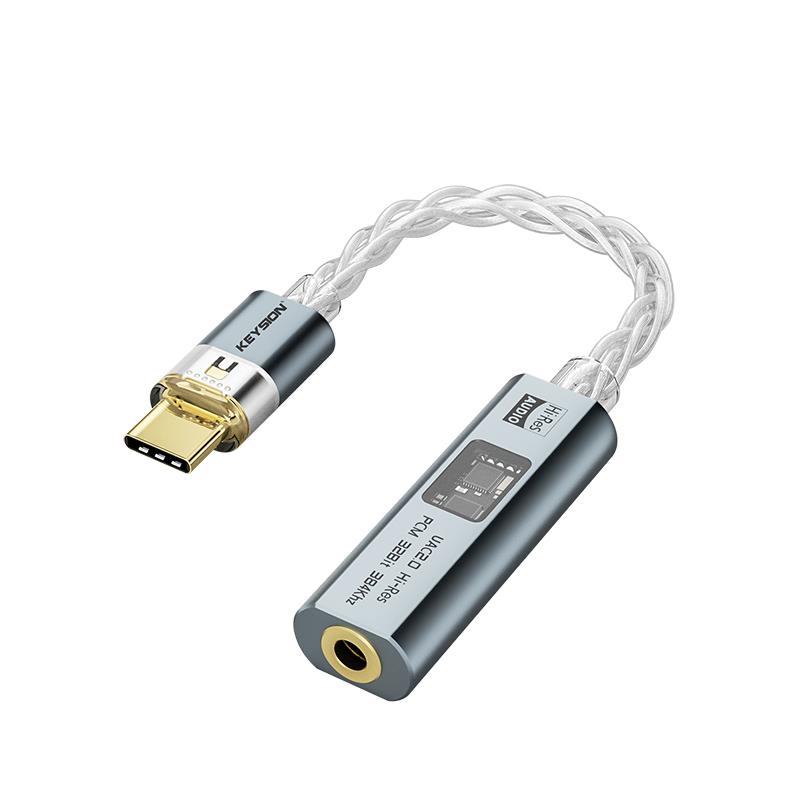 HIFI耳放TypeC小尾巴DAC音频解码器声卡32bit/384kHz无损音乐手机