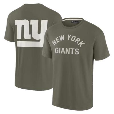 NFL橄榄球衣男夏季纽约巨人New York Giants休闲运动宽松短袖T恤