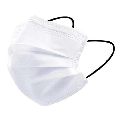 白色独立包装一次性口罩三层