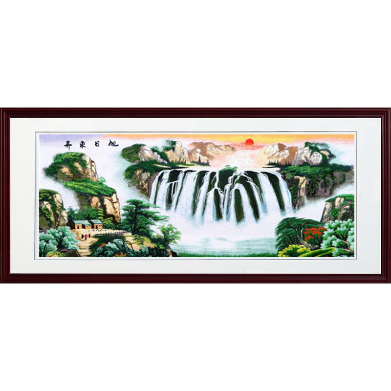 清仓特惠成品客厅苏州刺绣苏绣