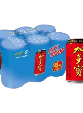 U先特惠 加多宝凉茶310ml*6罐凉茶植物饮料饮品12灌旗舰店正品AP