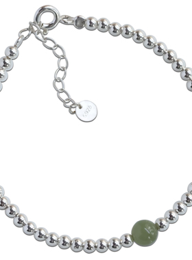 匠趣女纯银原创设计转运珠