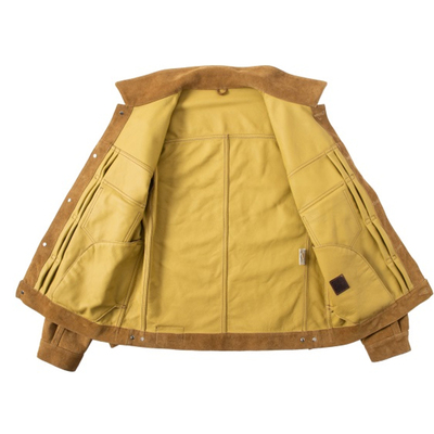 海觉翻毛马皮复古马毛皮牌宽松