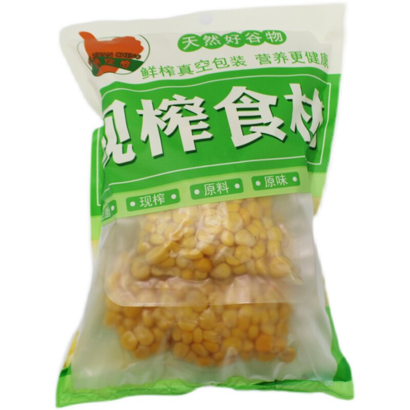 玉米汁粒鲜榨免煮即食新鲜甜玉米烙沙拉汁代餐商用五谷杂粮汁红豆