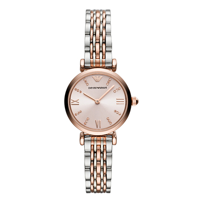 阿玛尼小表盘石英女士手表