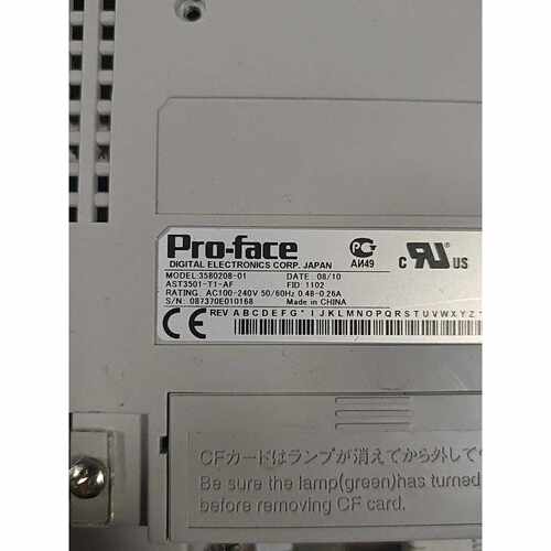 Pro-face触摸屏AST3501-T1-AF，型号358询价