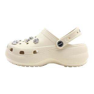 星期六洞洞鞋女士女鞋软底沙滩鞋凉拖鞋女款防滑厚底增高休闲凉鞋