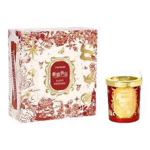 未知气味走马灯旋转烛台玫瑰香薰礼盒生日礼物结婚伴手礼品送女生