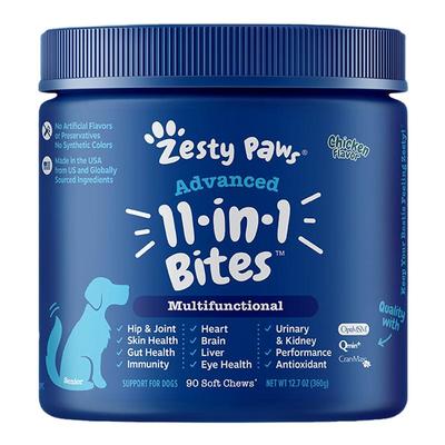 ZestyPaws中老年犬11合1维生素