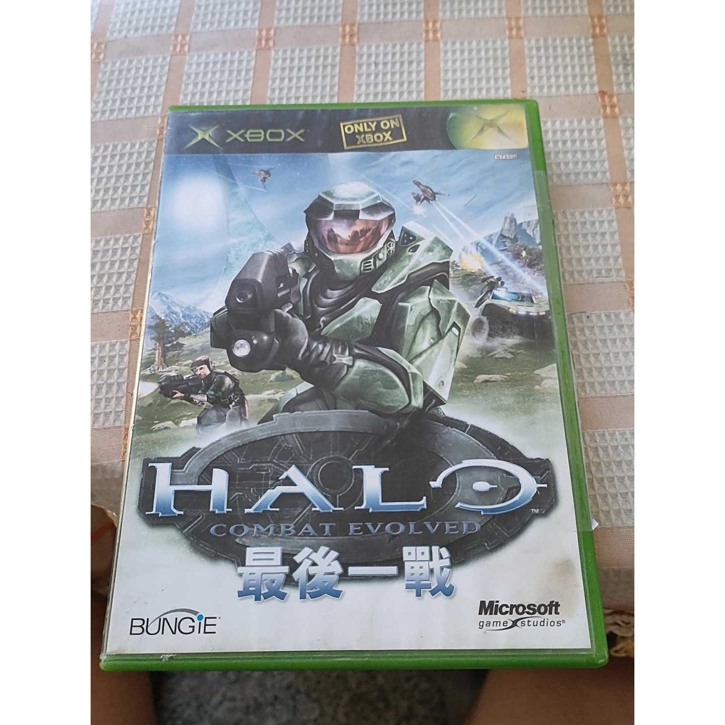 询初代xbox光环1港版中文其它配件