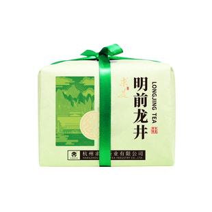 求是茶业 2026新茶明前一级钱塘高山龙井茶清鲜甘醇长辈茶礼