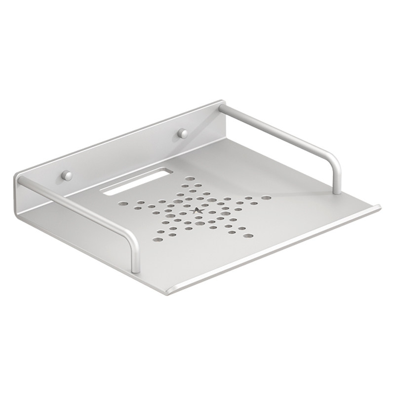 路由器收纳盒壁挂墙上家用投影仪支撑托架电视机顶盒wifi放置架