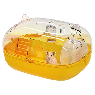 仓鼠笼子亚克力透明防越狱防啃咬易清理豪华别墅金丝熊专用大房子