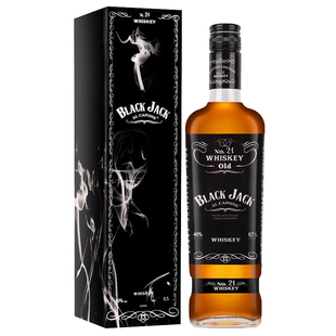乌克兰黑杰克威士忌xo可乐桶调酒基酒 单一麦芽700ml洋酒礼盒烈酒