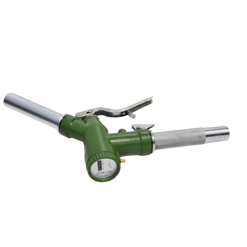 计量式加油枪甲醇柴油汽油家用油站油库大流量自动自封定量可调表