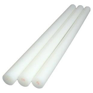 尼龙棒料实心圆柱白色塑料棒材硬纯PP聚丙烯pa66食品级尼龙棒耐磨