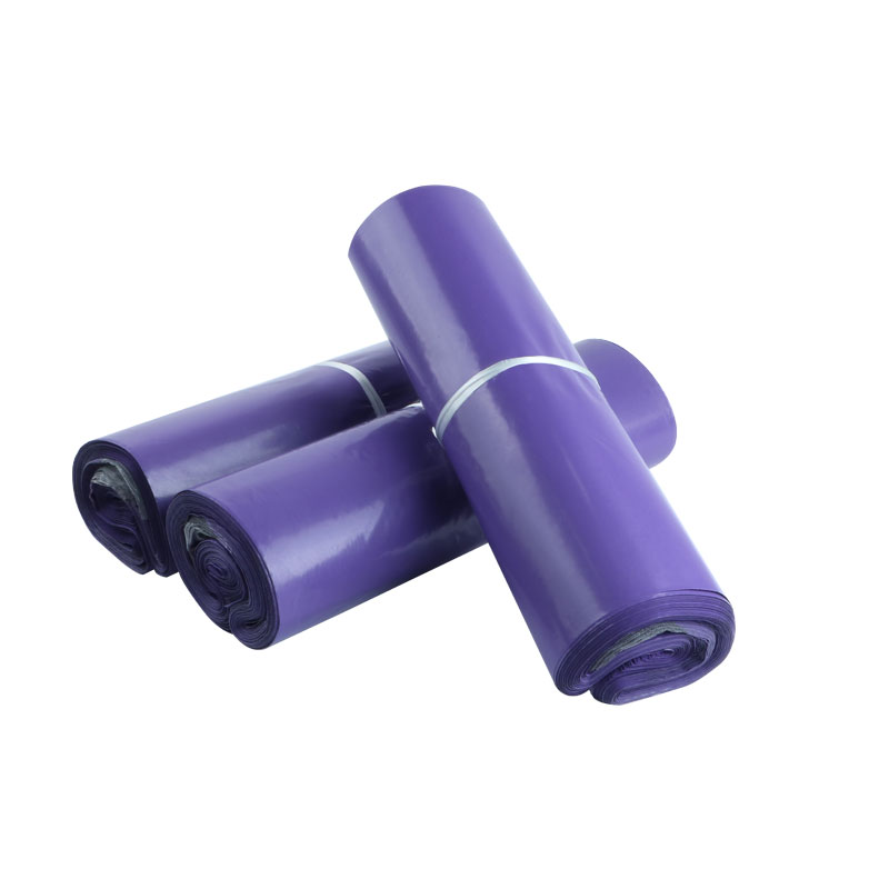 百鑫紫色全新料加厚防水快递袋