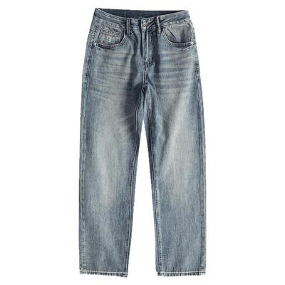 牛仔裤男士春夏新款潮牌弹力长裤