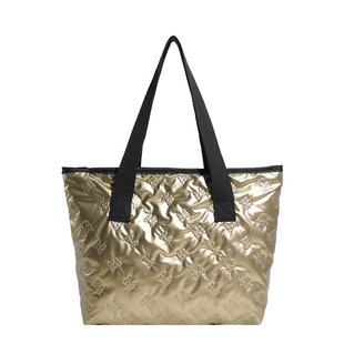 秋冬大容量棉服包包女2025新款单肩上课通勤包小众休闲百搭托特包