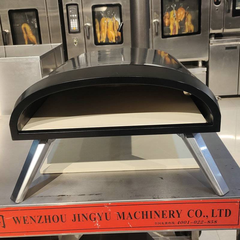 厂家批发16英寸燃气比萨石烤箱 便携式家用户外烘焙披萨炉披萨机