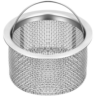 厨房水槽垃圾过滤网洗菜盆漏斗洗碗水池不锈钢304下水道提笼盖器