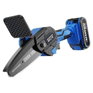 充电式电锯家用锯柴小型手持伐木锯电动户外锂电链锯单手锯树神器