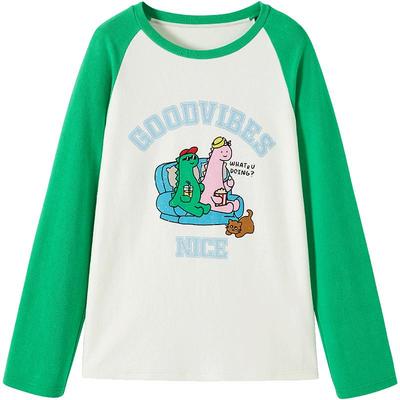 urlazh/有兰拼色漫画T恤