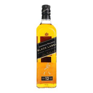 Johnnie Walker尊尼获加黑牌黑方威士忌700ml洋酒调配威士忌