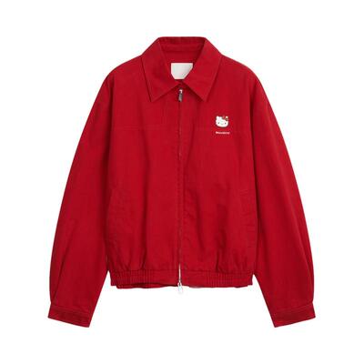 【马上红系列】REVAN芮范HelloKitty格纹里布夹克外套RK10105311