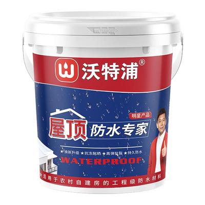 沃特浦防水涂料屋顶防水胶水楼顶外墙裂缝漏水渗水屋顶防漏水材料