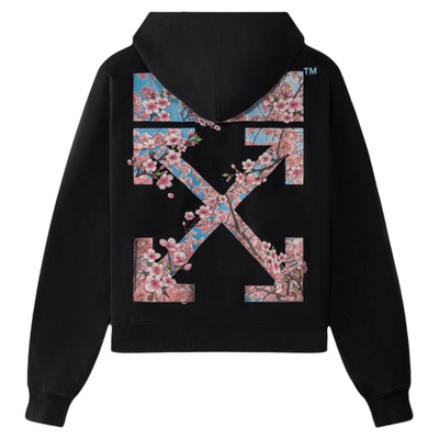 OFF-WHITE™ 情侣装新款连帽拉链卫衣休闲外搭