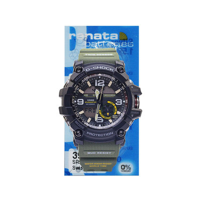 卡西欧g-shock小泥王手表电池小