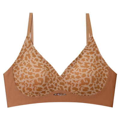 提未苏无钢圈无痕裸感豹纹文胸