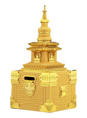 淘运阁四面佛牛年吉祥物卧室摆件