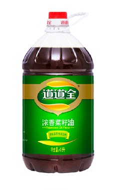 道道全非转基因物理压榨菜籽油4L