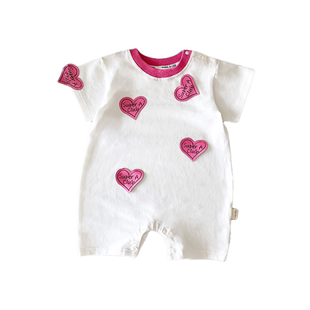 不一样的亲子母女装夏季超萌可爱一家三口满月女宝宝衣服夏天T恤