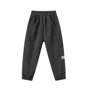 多多家男童加绒灯芯绒裤子儿童休闲裤2025秋冬款新款中大童长裤潮