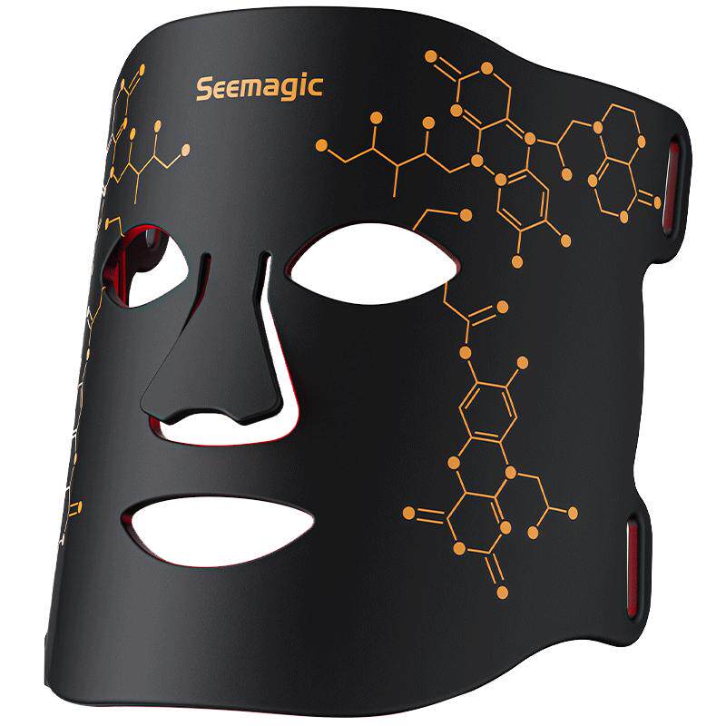 Seemagic红蓝光子美容仪光子面膜仪家用大排灯美白面罩脸部祛痘