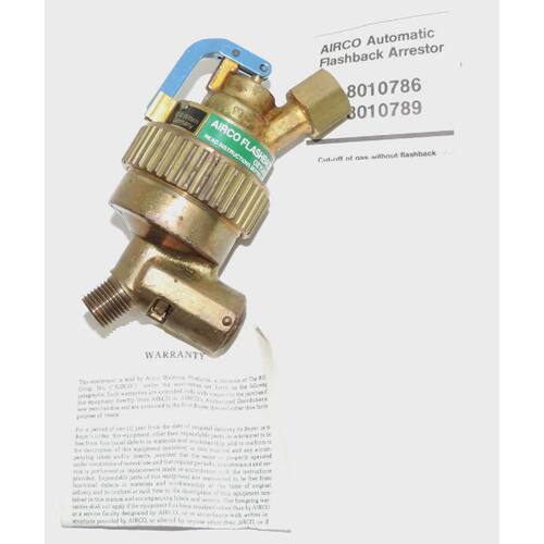 NEW CONCOA 8010786 FLASHBACK ARRESTOR 145 PSI MAX  801 0786