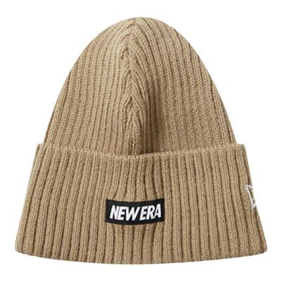 NewEra街头风刺绣保暖毛线帽