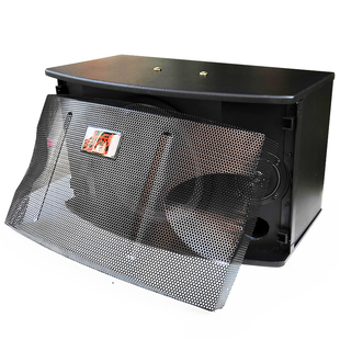 新款8/10/12寸KTV音响空箱体复古音箱加厚板K歌无源壁挂DIY空音箱