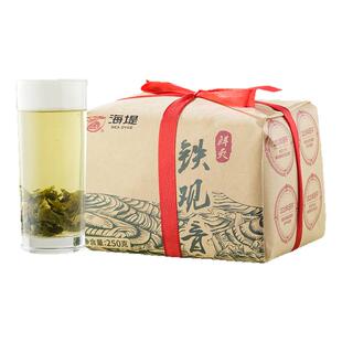 海堤茶叶旗舰店乌龙茶铁观音鲜爽清香型250g纸包XT5610福建