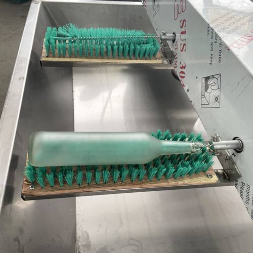 玻璃瓶啤酒瓶脱标饮料瓶刷瓶机塑料瓶脱标去除旧标清洗机机械